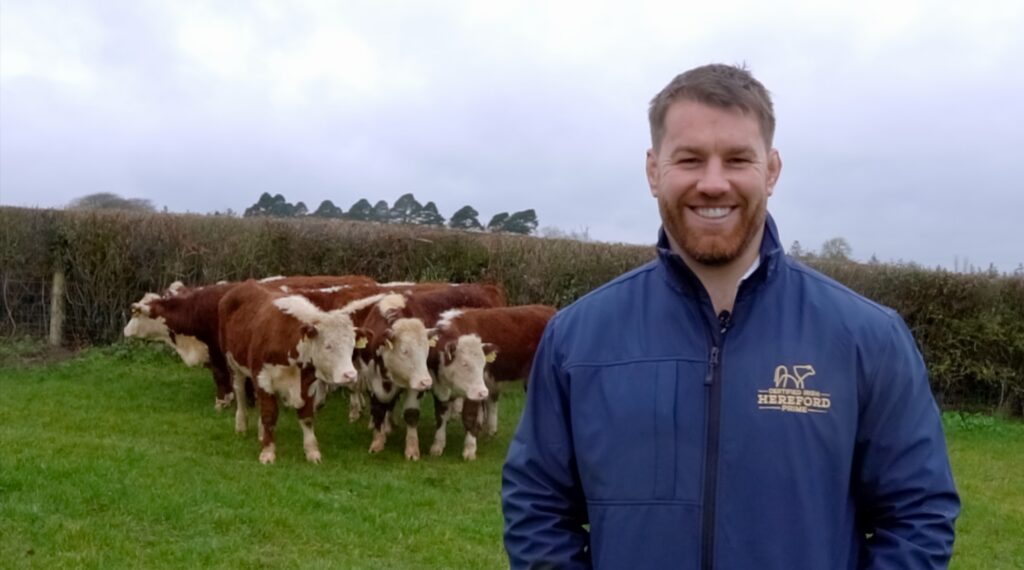 Seán O’Brien – Brand Ambassador for Irish Hereford Prime