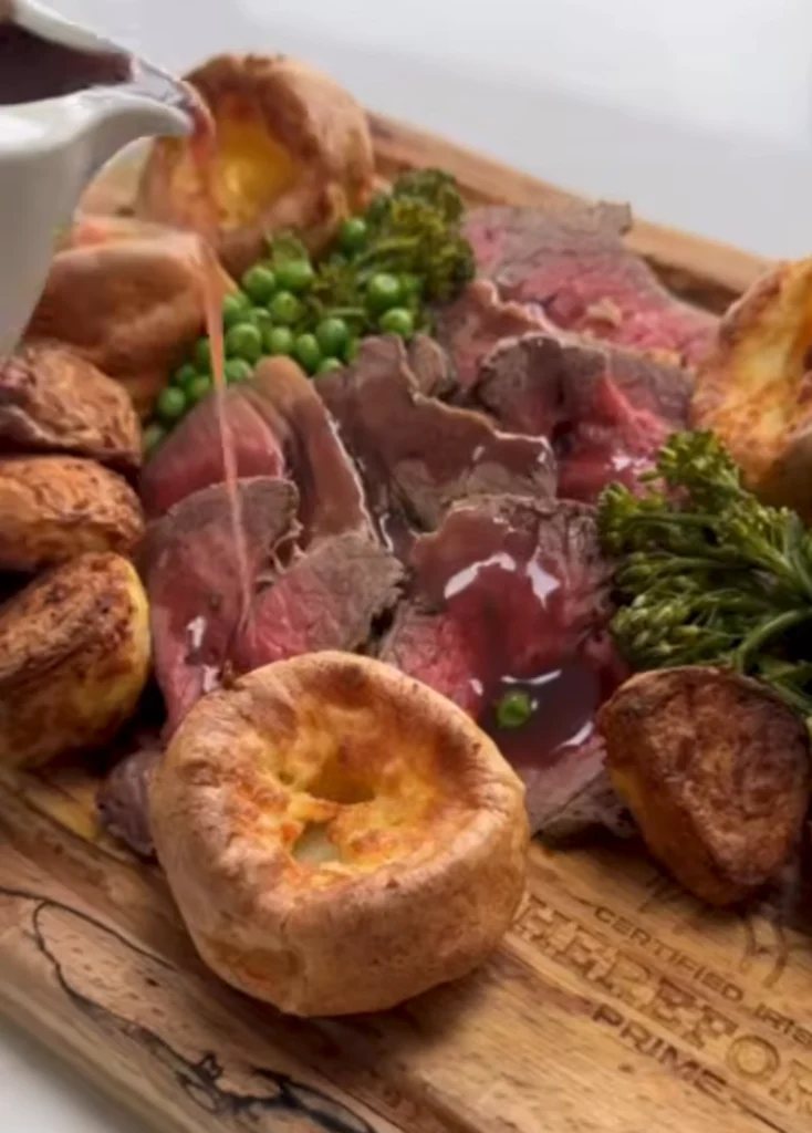 Striploin Roast Beef Easter Sunday Dinner
