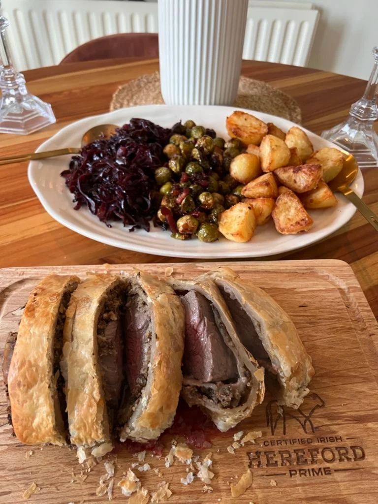 Beef Wellington Christmas Dinner