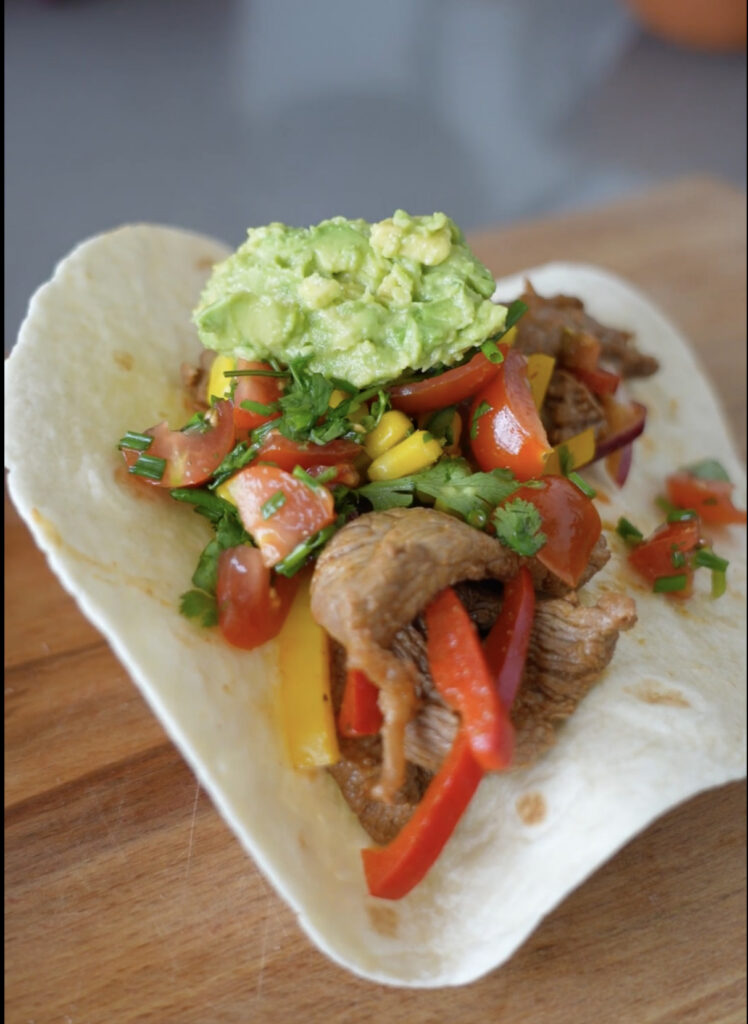 Tender Striploin in Mexican-inspired Tacos
