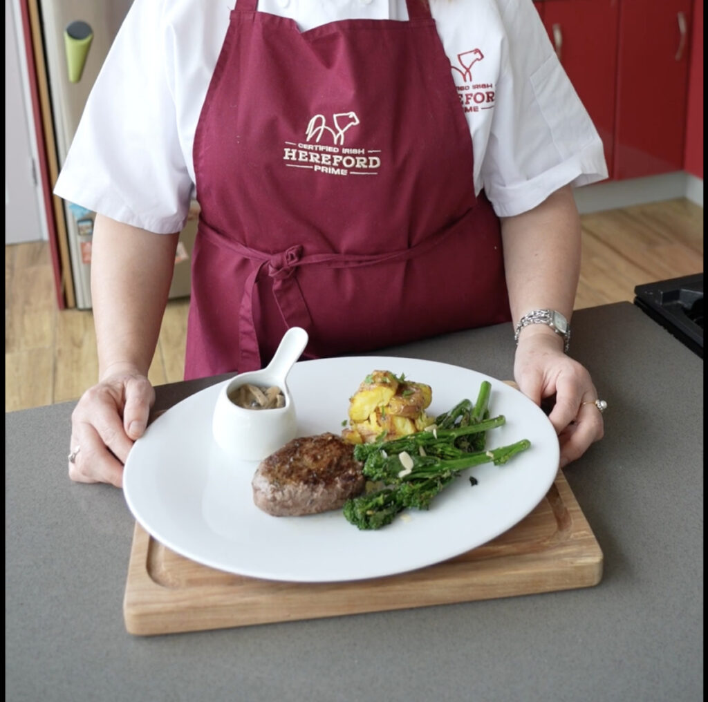 Fillet Steak with Madeira Mushroom Sauce