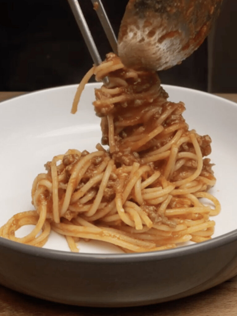Delicious Spaghetti Bolognese